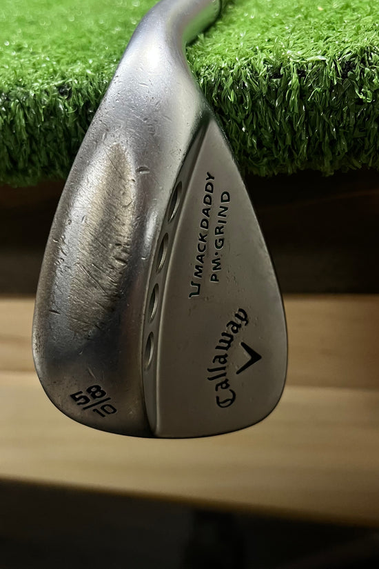 Callaway Mack Daddy Full Face 58° Wedge Steel Stiff Flex RH
