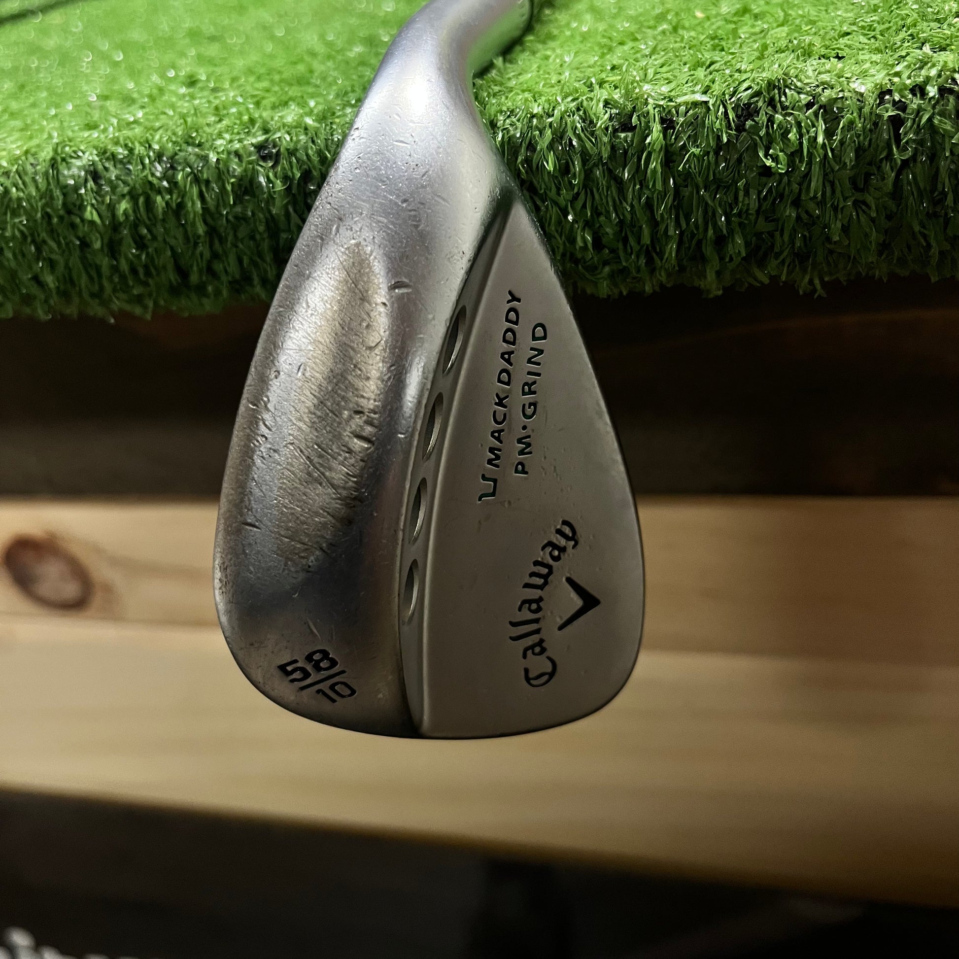 Callaway Mack Daddy Full Face 58° Wedge Steel Stiff Flex RH