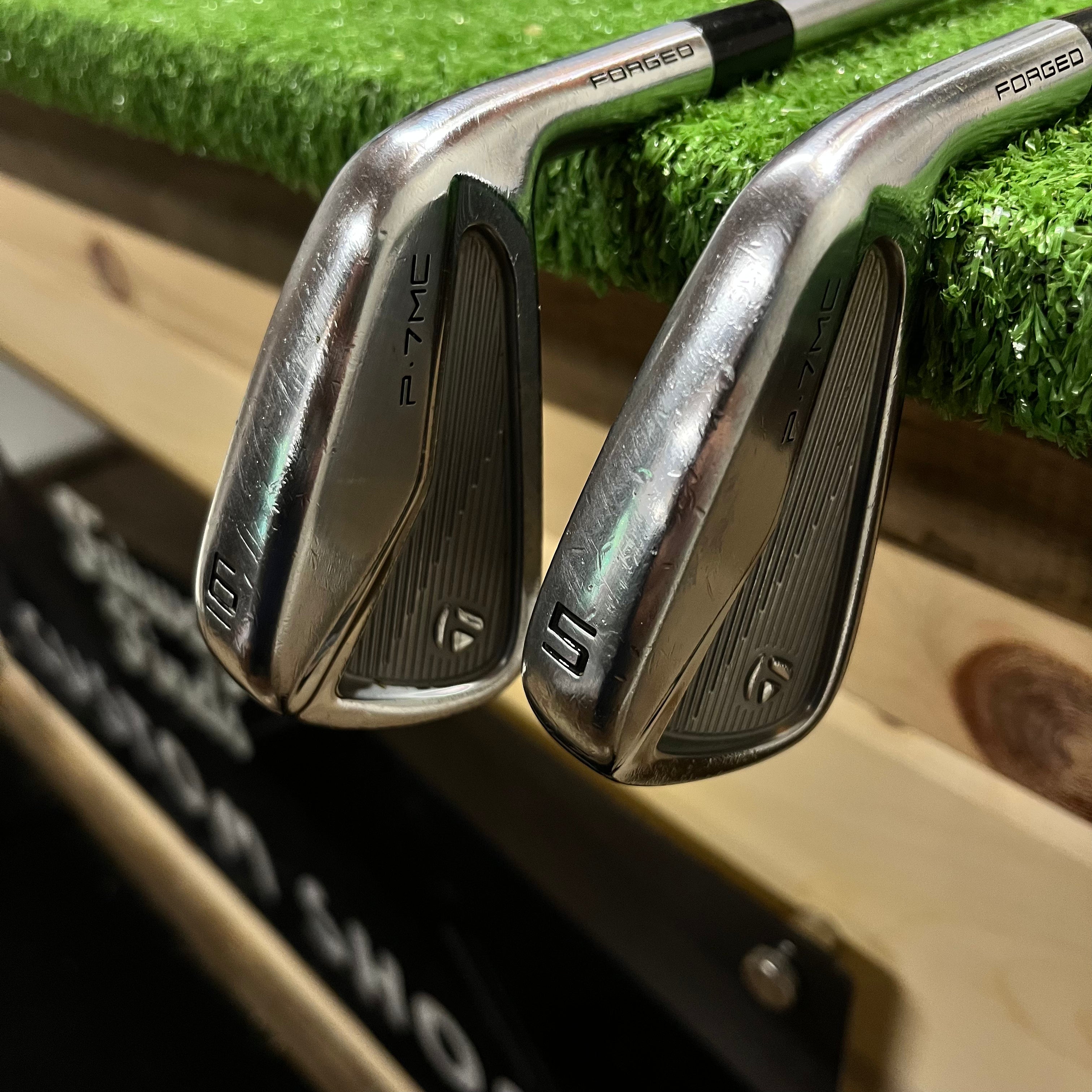 Taylormade  P-7MC 5 and 6 Iron Set Graphite Stiff Flex RH