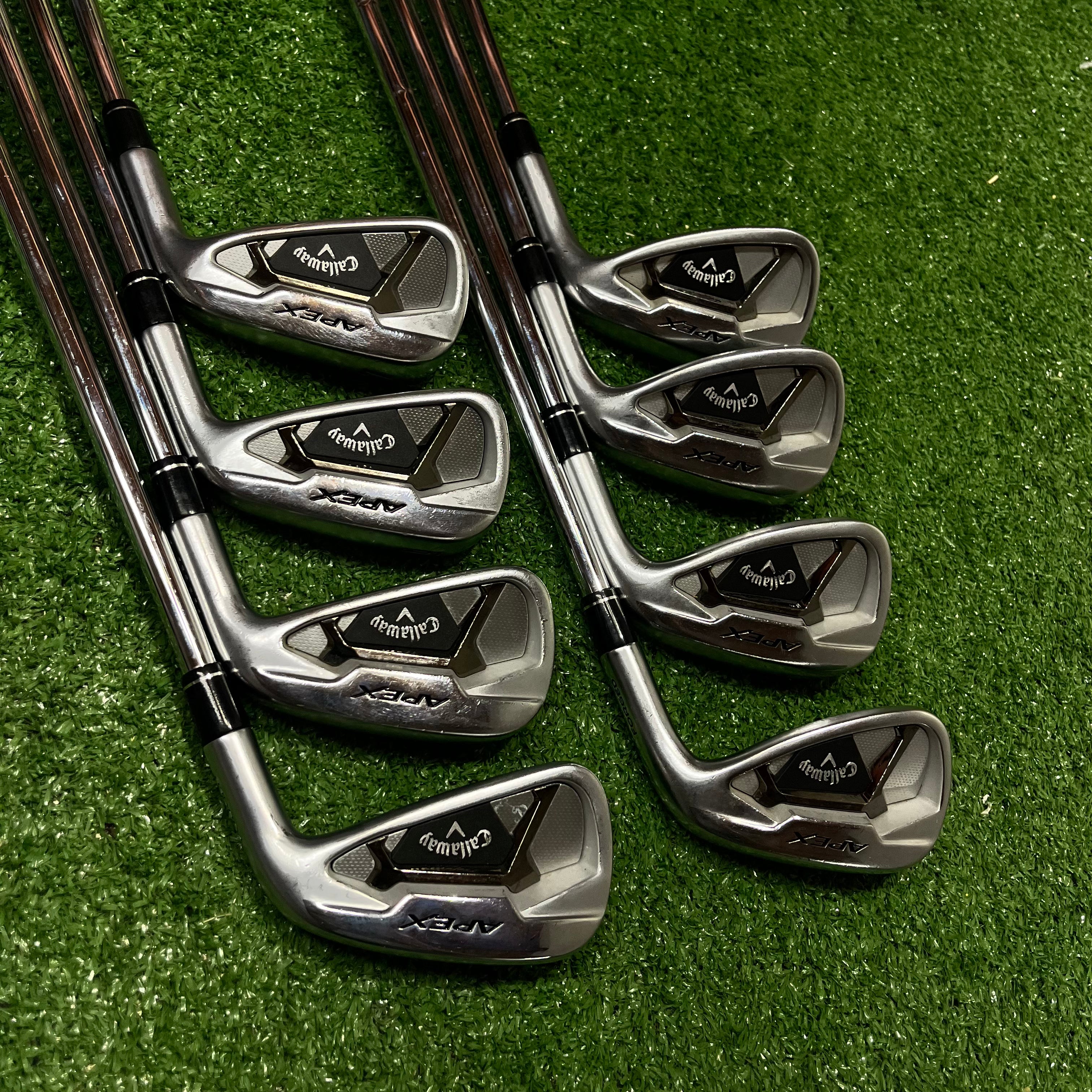 Callaway Apex 4-AW Iron Set Steel Stiff Flex RH