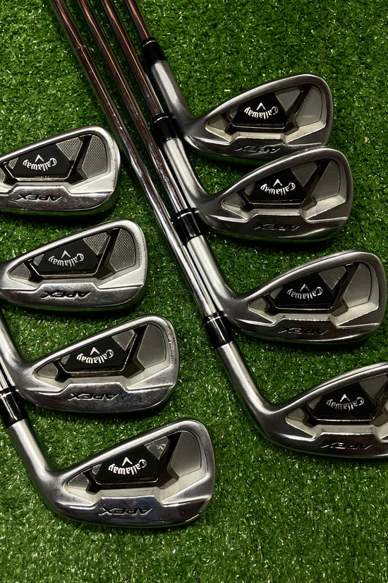 Callaway Apex 4-AW Iron Set Steel Stiff Flex RH