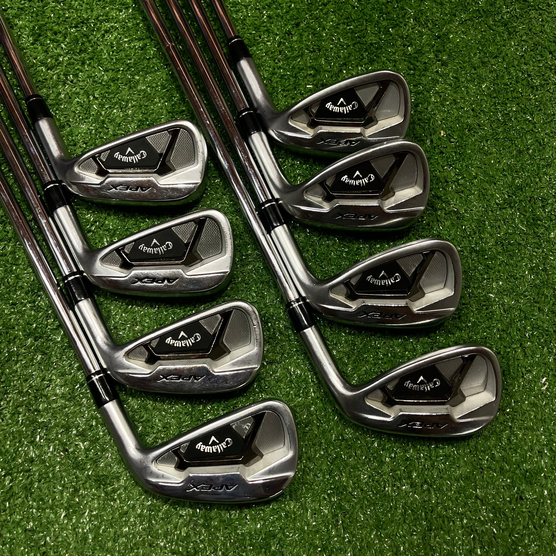 Callaway Apex 4-AW Iron Set Steel Stiff Flex RH