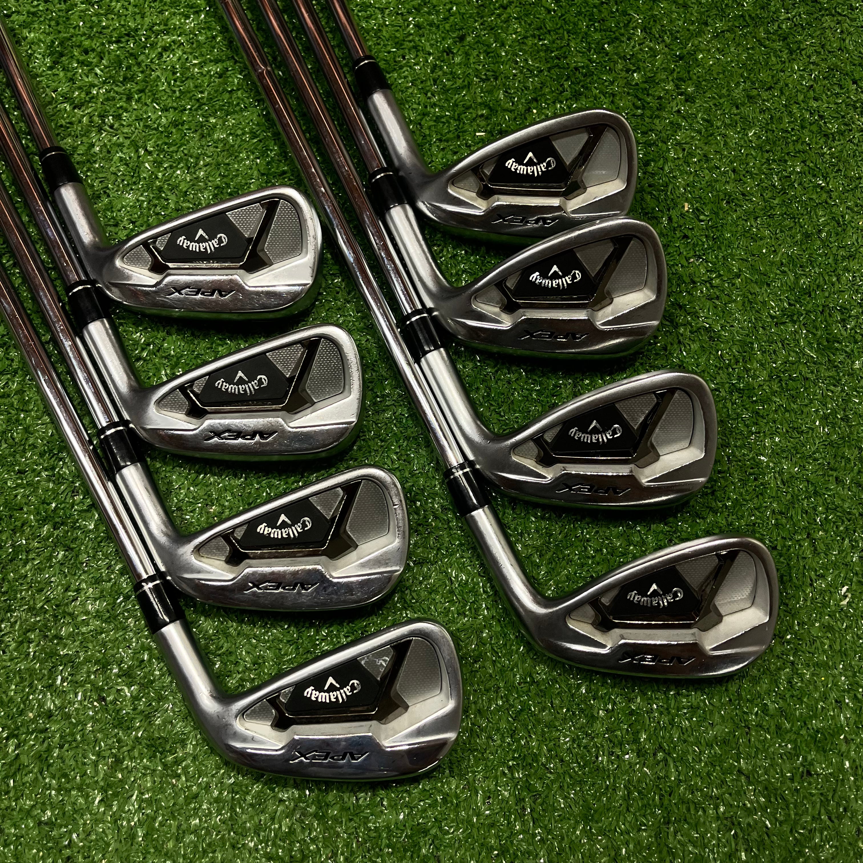 Callaway Apex 4-AW Iron Set Steel Stiff Flex RH