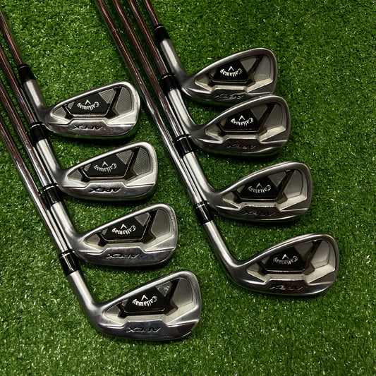 Callaway Apex 4-AW Iron Set Steel Stiff Flex RH