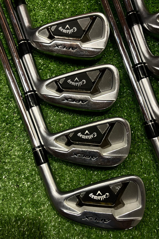 Callaway Apex 4-AW Iron Set Steel Stiff Flex RH