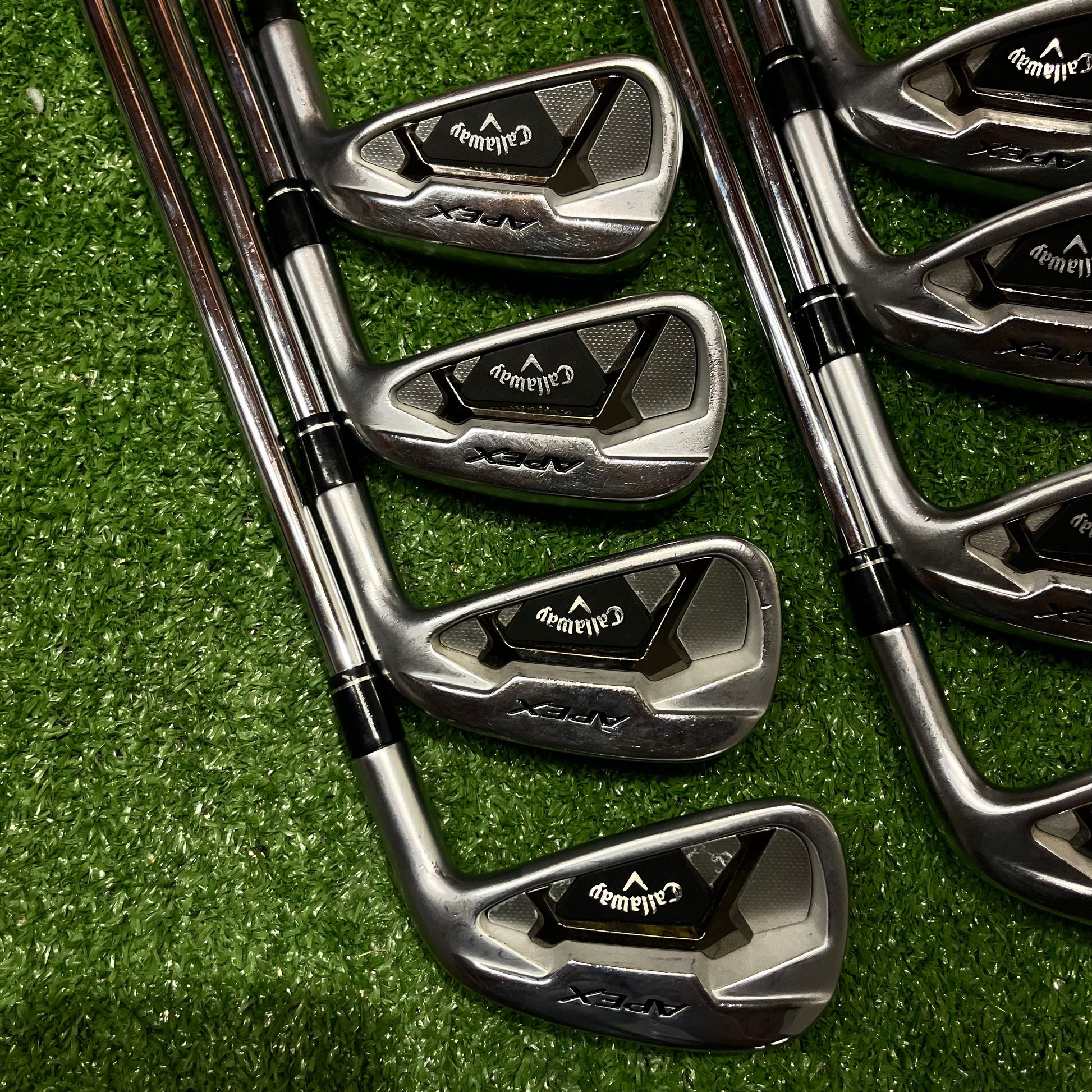Callaway Apex 4-AW Iron Set Steel Stiff Flex RH