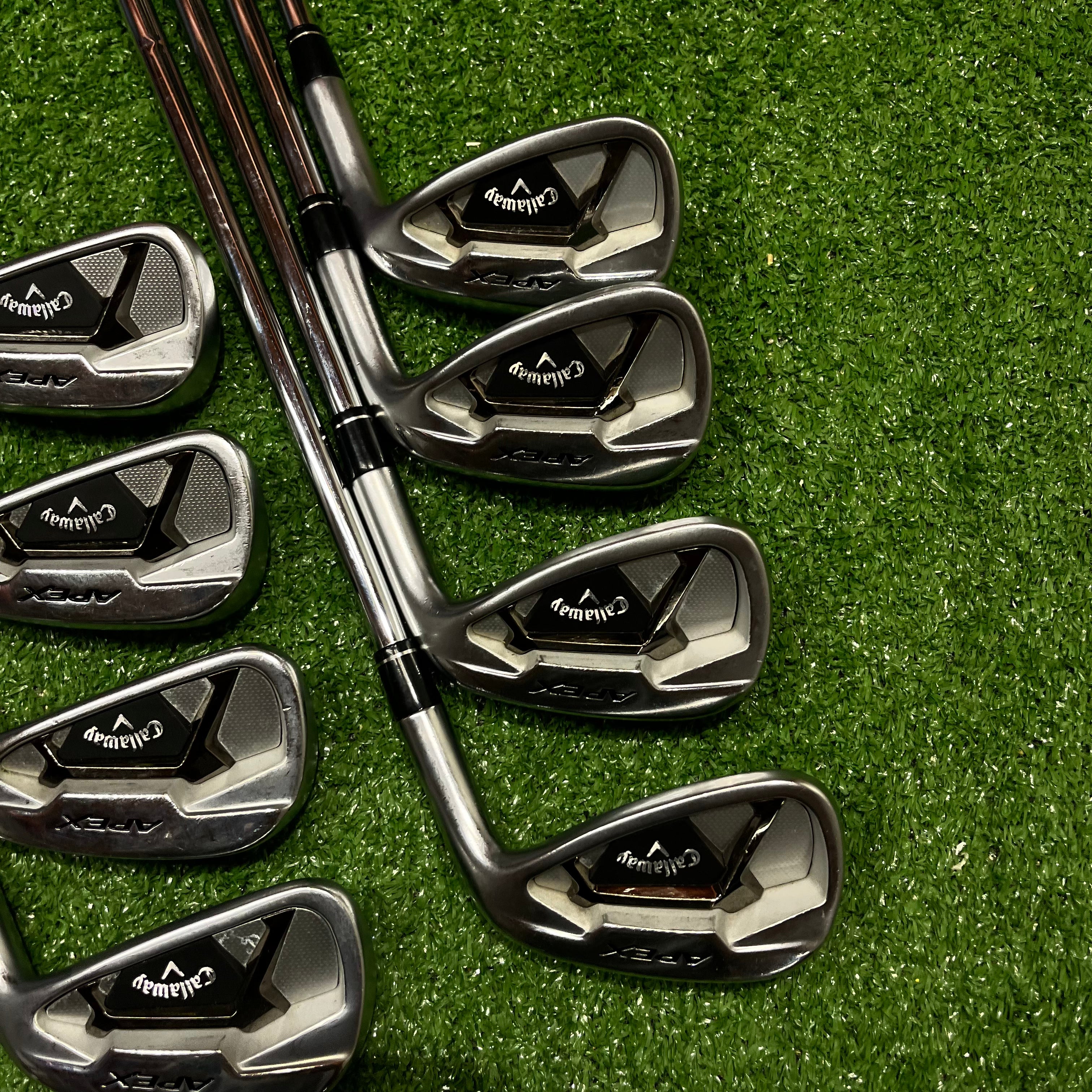 Callaway Apex 4-AW Iron Set Steel Stiff Flex RH
