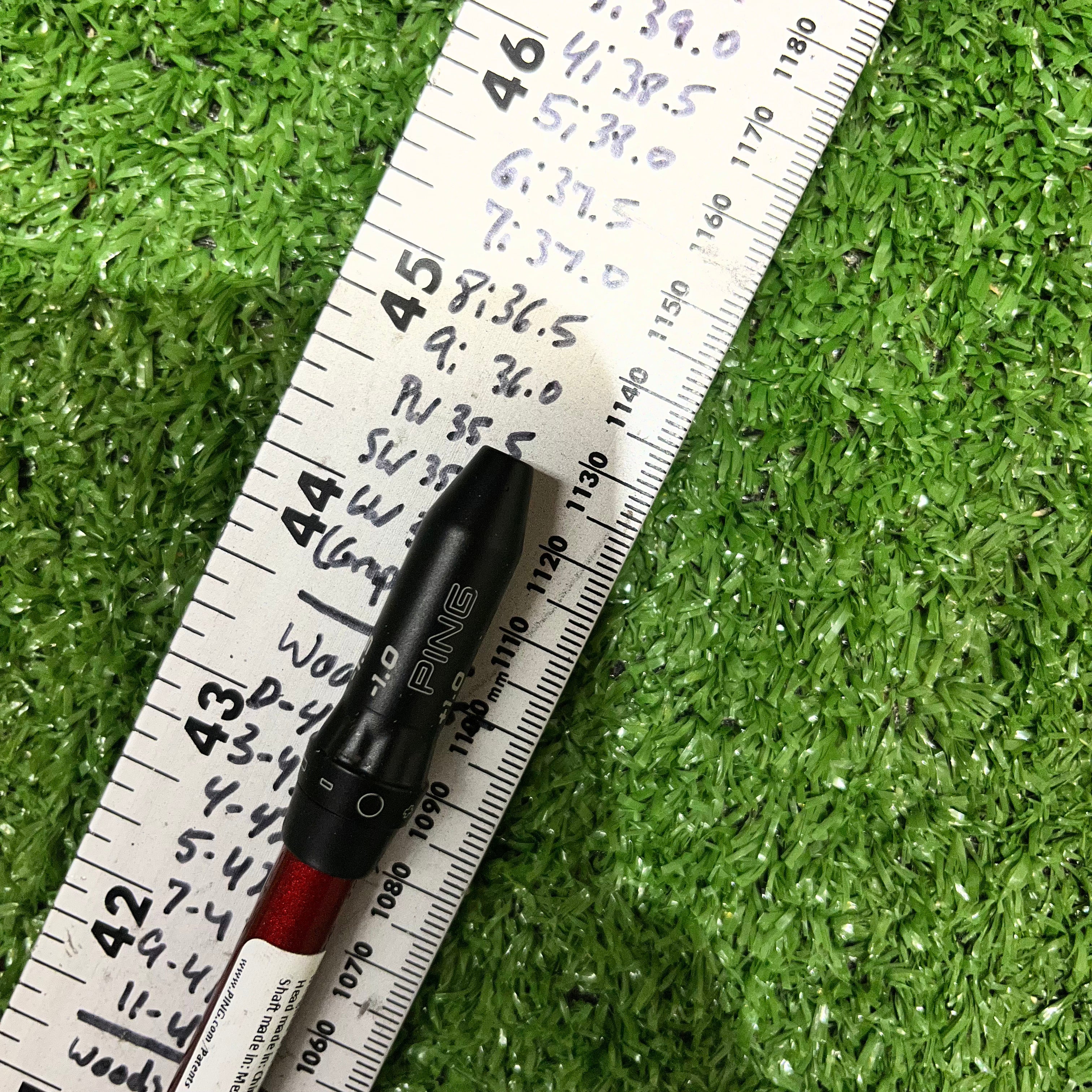 ProjectX Denali Red 60g Stiff Driver Shaft Ping Tip