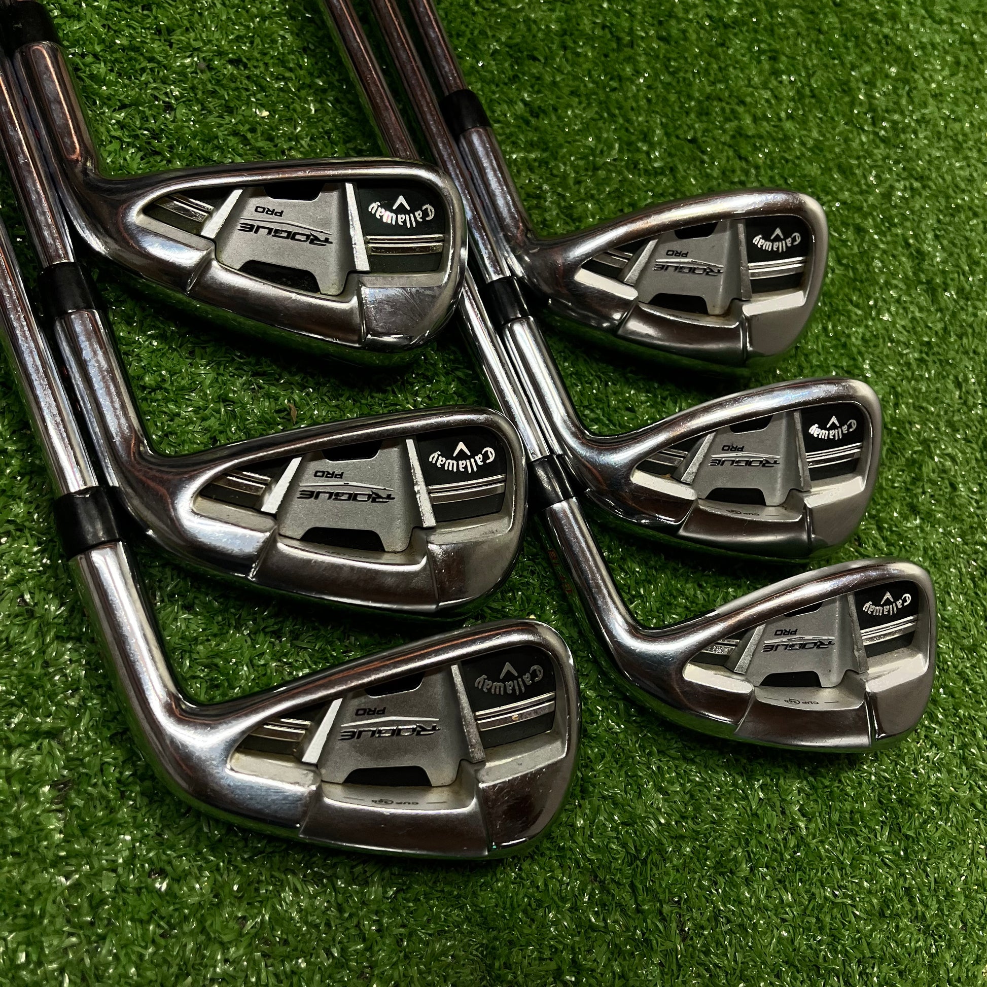Callaway Rogue Pro CF18' Iron Set 5-PW Stiff Steel RH