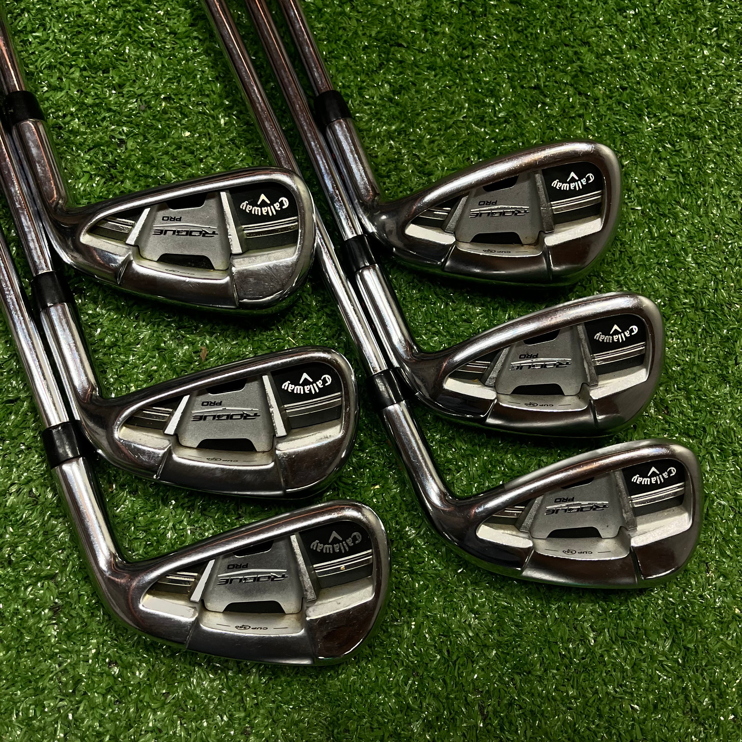 Callaway Rogue Pro CF18' Iron Set 5-PW Stiff Steel RH
