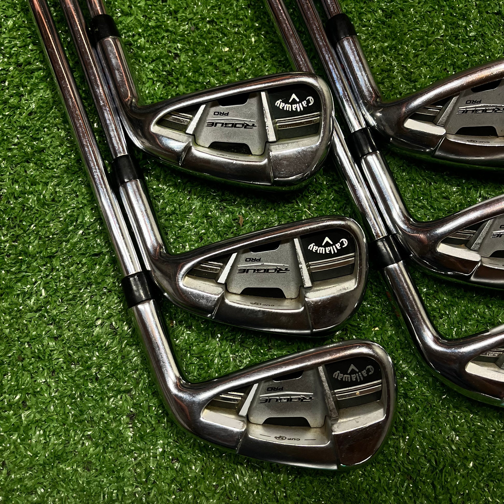 Callaway Rogue Pro CF18' Iron Set 5-PW Stiff Steel RH