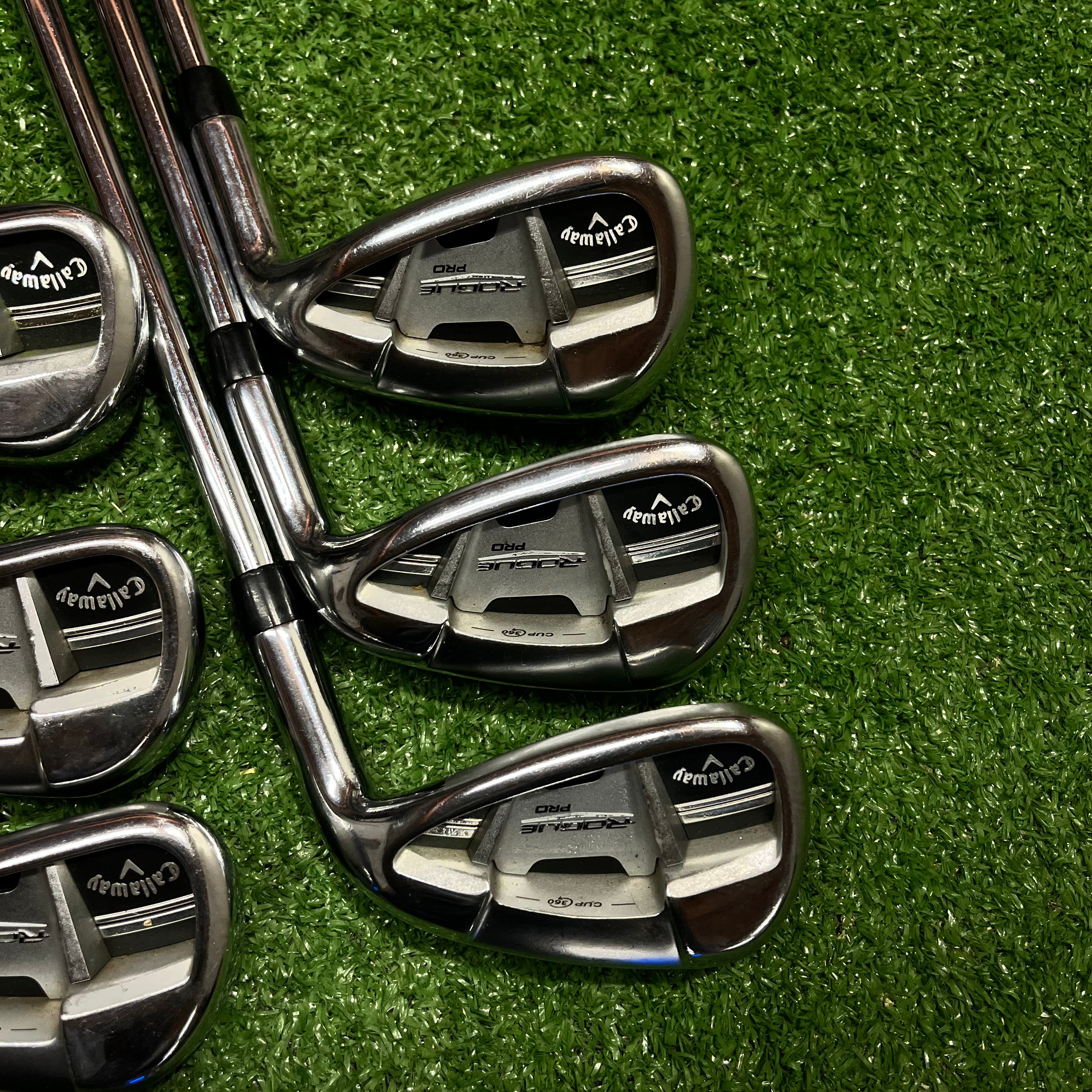 Callaway Rogue Pro CF18' Iron Set 5-PW Stiff Steel RH