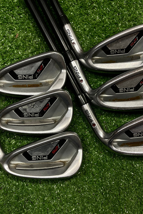 PING I25 Iron Set 5-PW Black Dot Regular Graphite RH