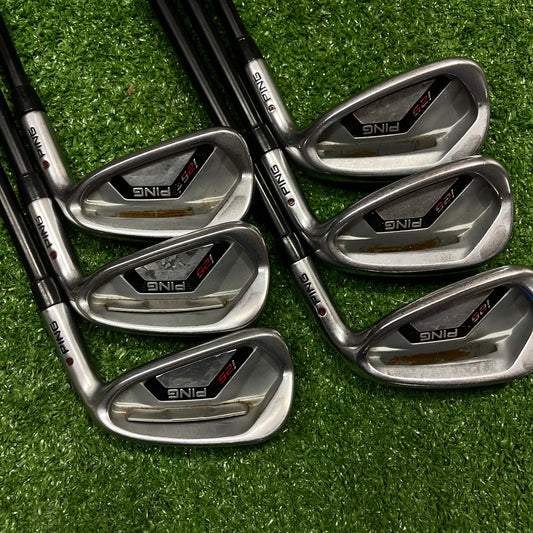 PING I25 Iron Set 5-PW Black Dot Regular Graphite RH