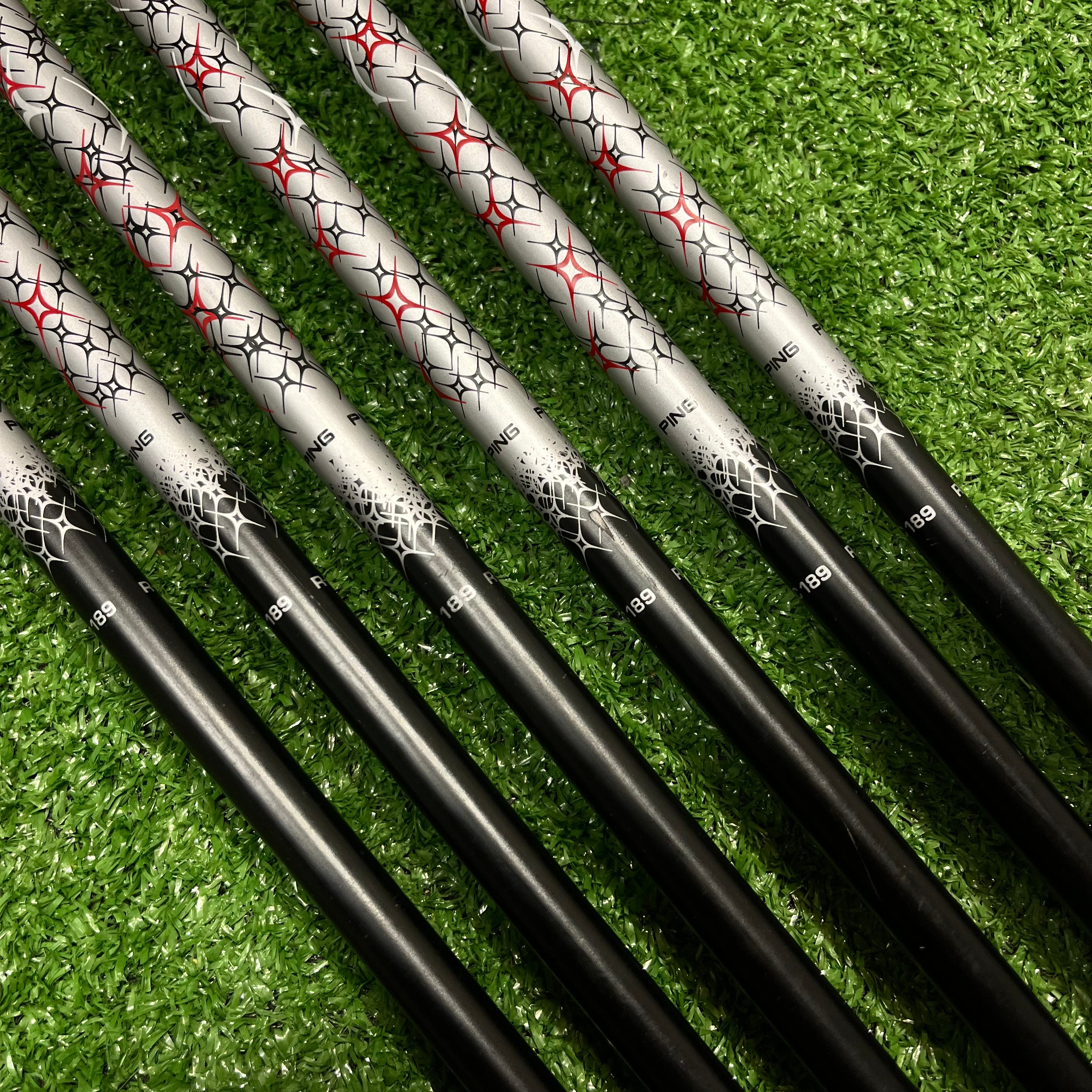 PING I25 Iron Set 5-PW Black Dot Regular Graphite RH