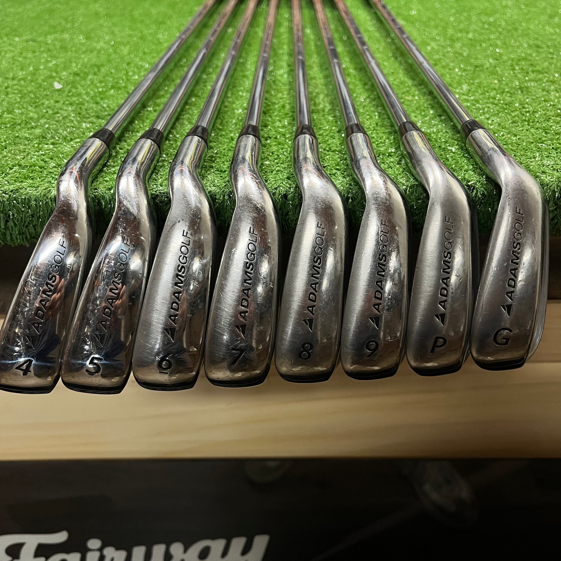 Adams Speedline Iron Set 4-GW Uniflex Steel RH