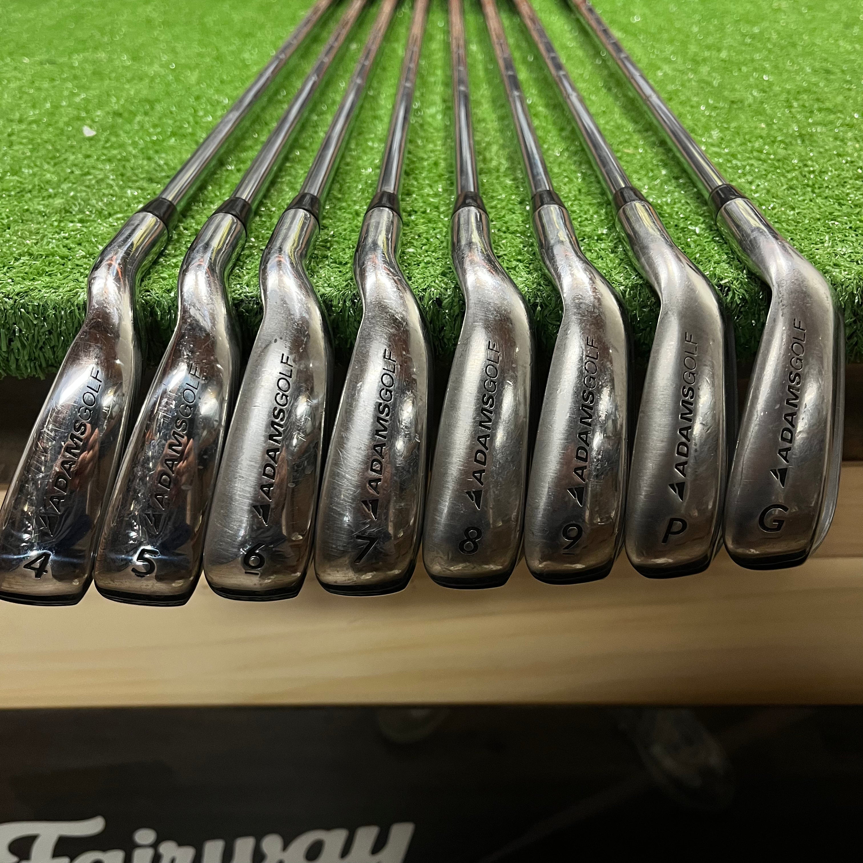 Adams Speedline Iron Set 4-GW Uniflex Steel RH