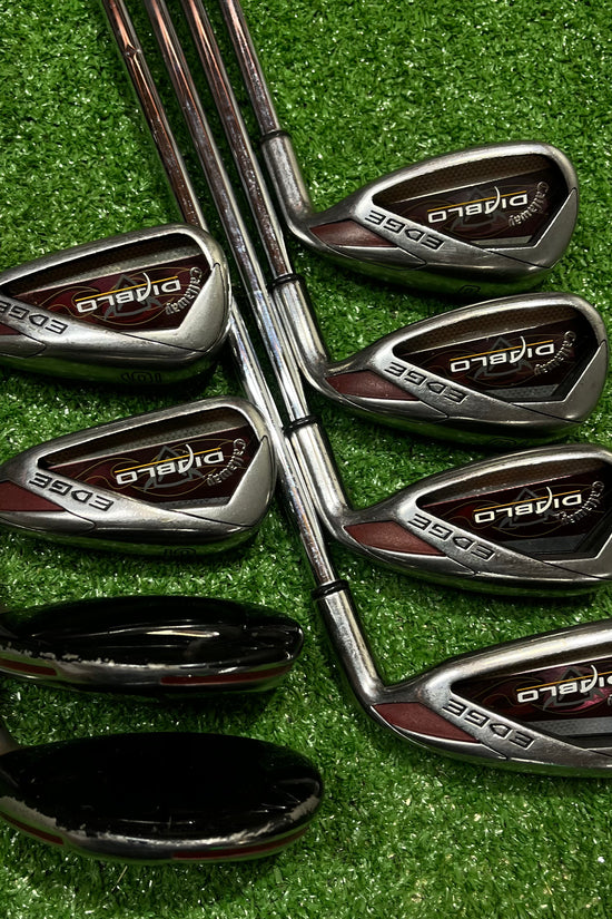 Callaway Diablo Edge Iron/Hybrid Set 3+4 Hybrid + 5-PW Steel Uniflex RH