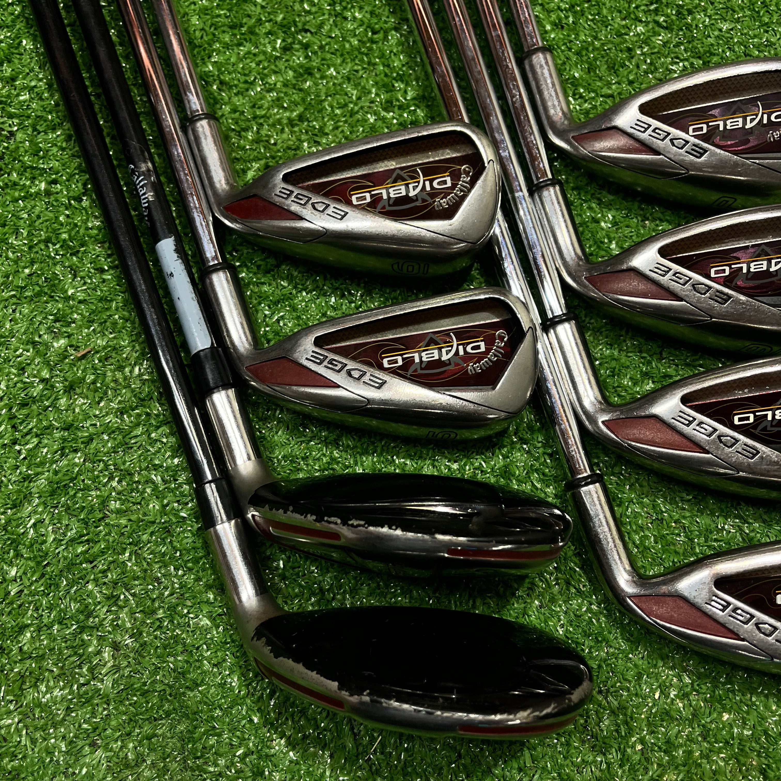 Callaway Diablo Edge Iron/Hybrid Set 3+4 Hybrid + 5-PW Steel Uniflex RH