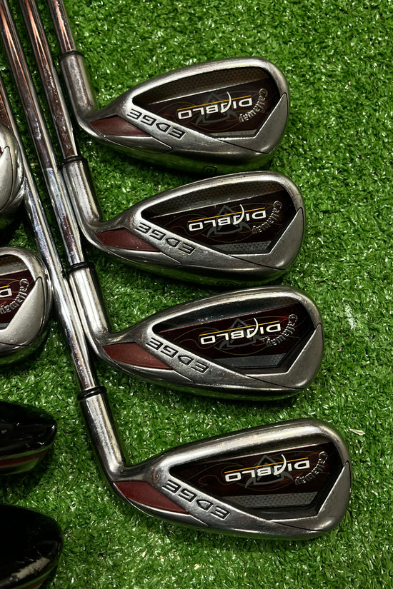 Callaway Diablo Edge Iron/Hybrid Set 3+4 Hybrid + 5-PW Steel Uniflex RH