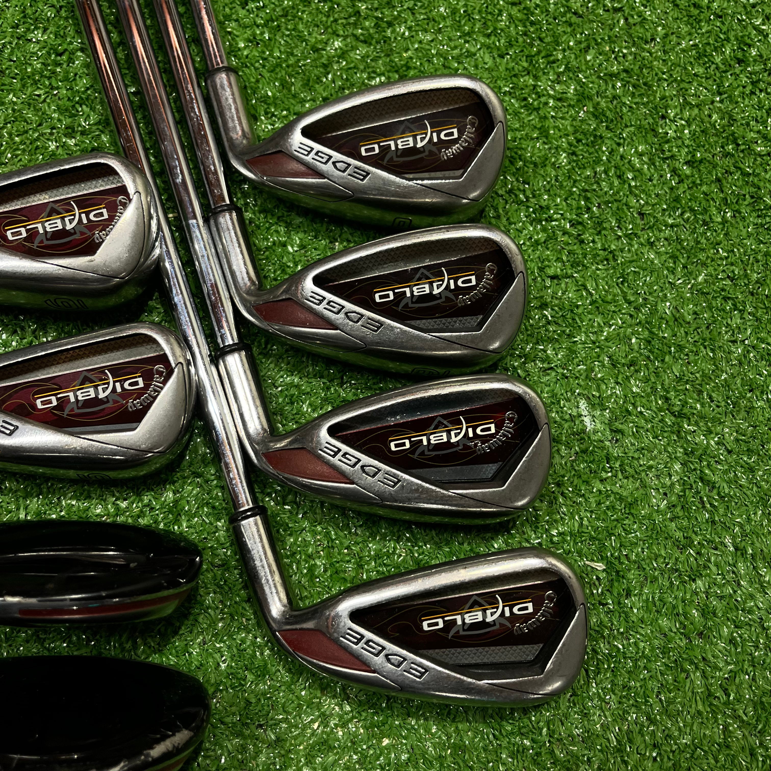 Callaway Diablo Edge Iron/Hybrid Set 3+4 Hybrid + 5-PW Steel Uniflex RH