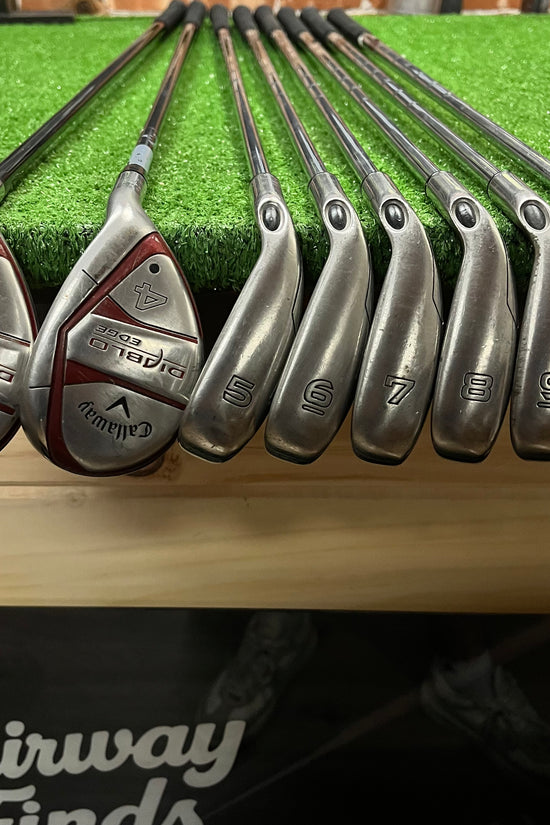 Callaway Diablo Edge Iron/Hybrid Set 3+4 Hybrid + 5-PW Steel Uniflex RH