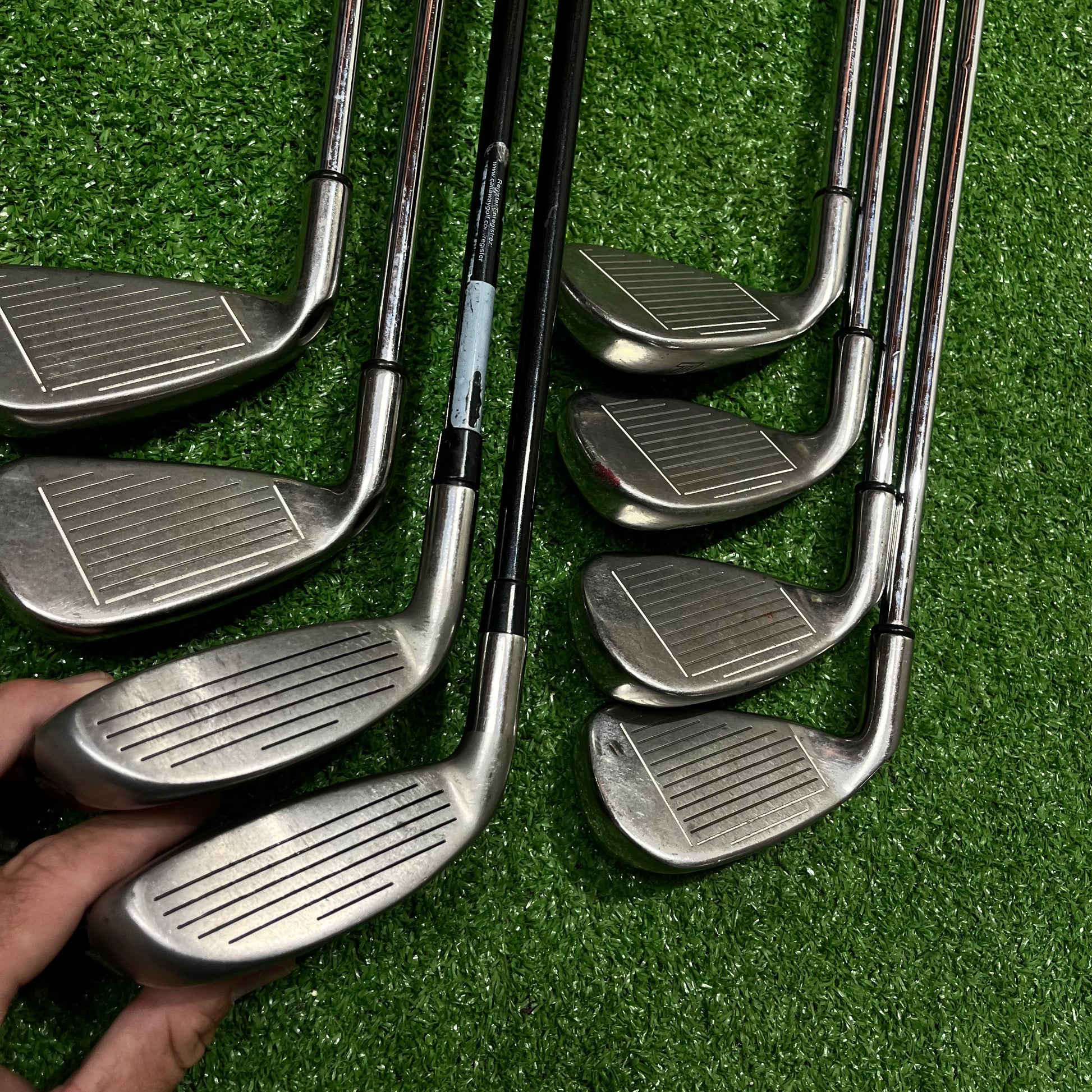 Callaway Diablo Edge Iron/Hybrid Set 3+4 Hybrid + 5-PW Steel Uniflex RH