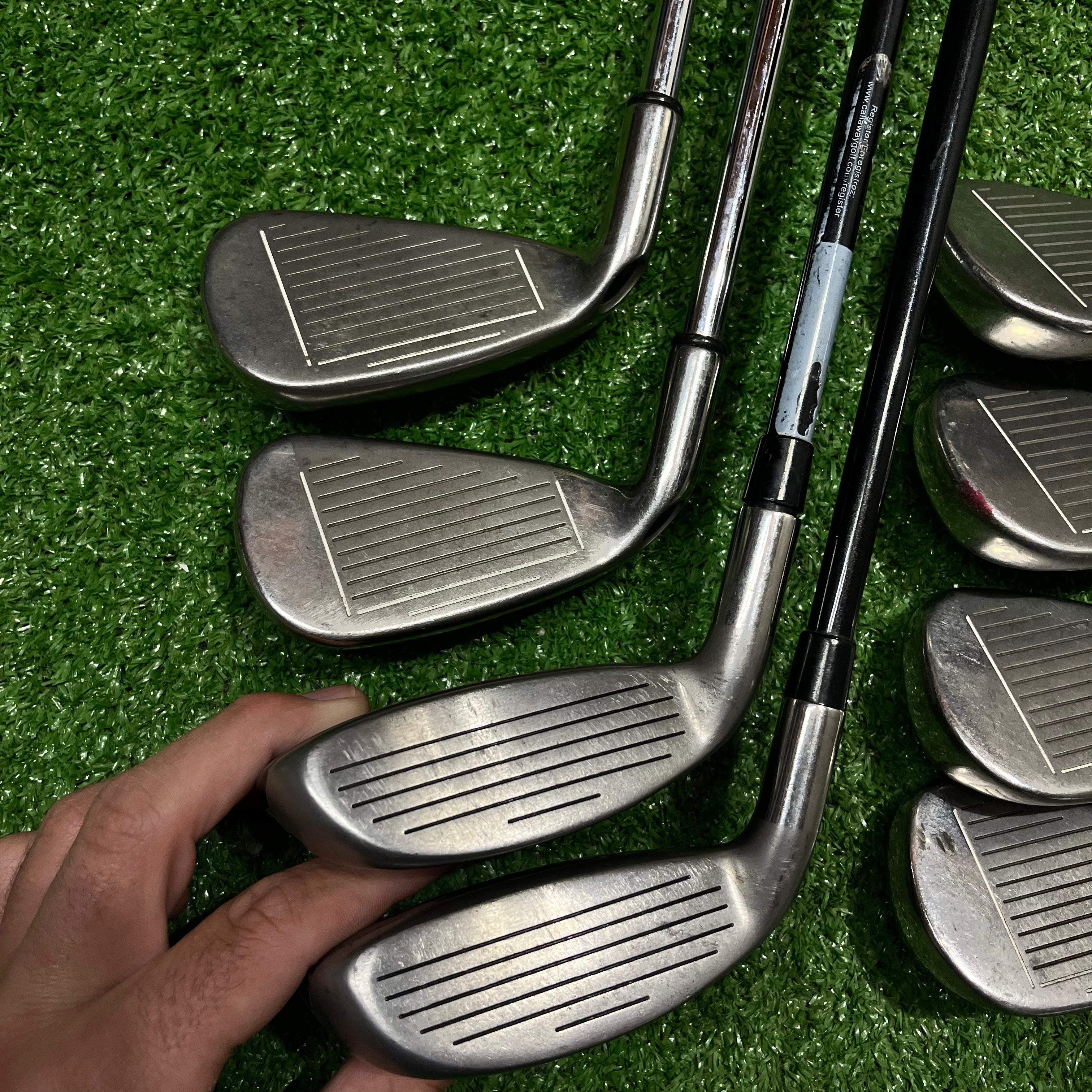 Callaway Diablo Edge Iron/Hybrid Set 3+4 Hybrid + 5-PW Steel Uniflex RH