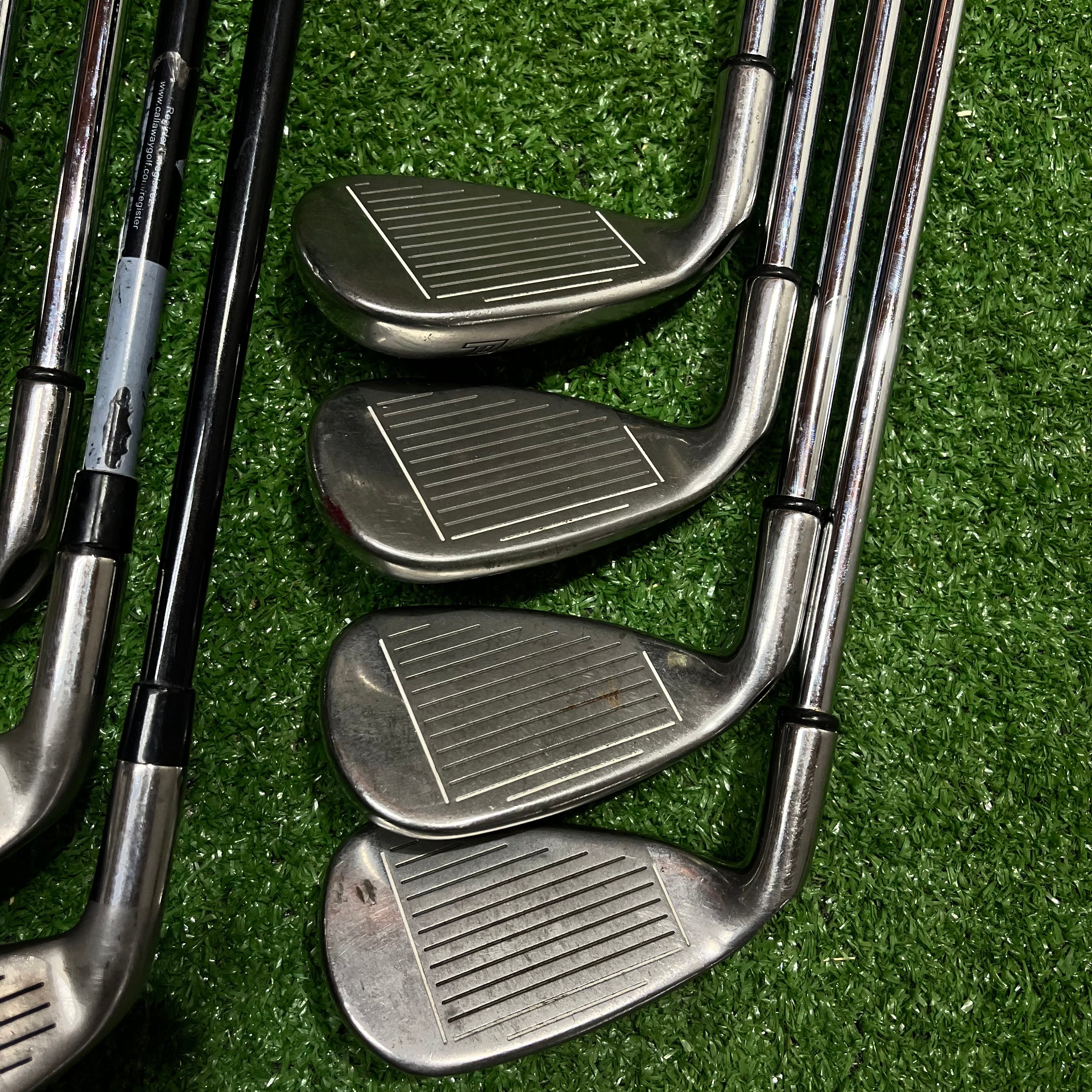 Callaway Diablo Edge Iron/Hybrid Set 3+4 Hybrid + 5-PW Steel Uniflex RH