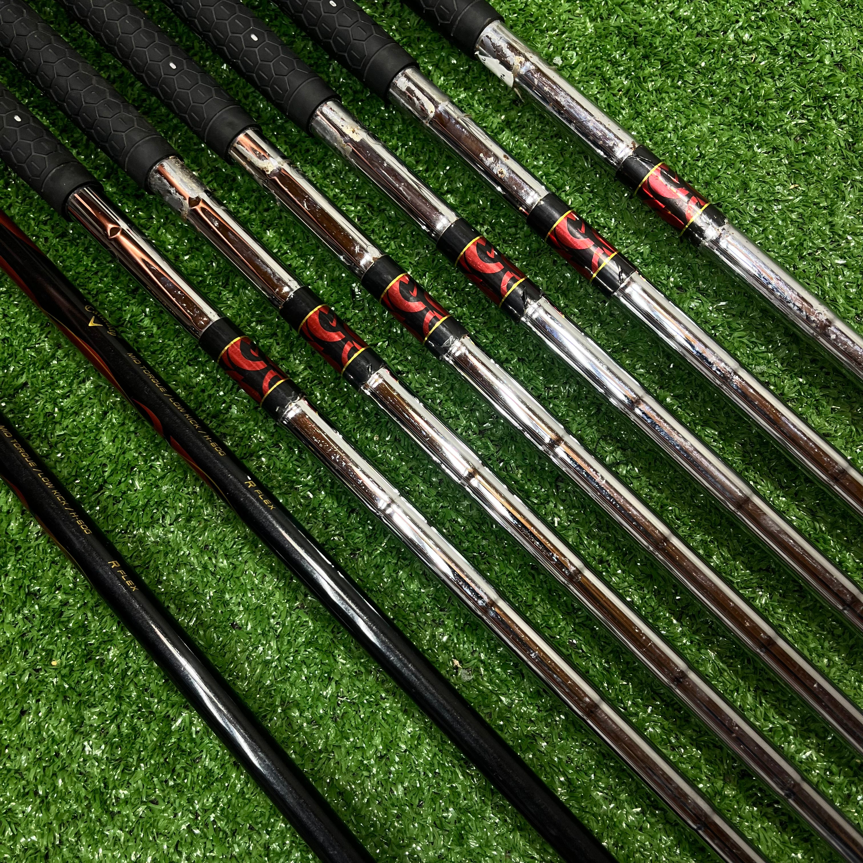 Callaway Diablo Edge Iron/Hybrid Set 3+4 Hybrid + 5-PW Steel Uniflex RH
