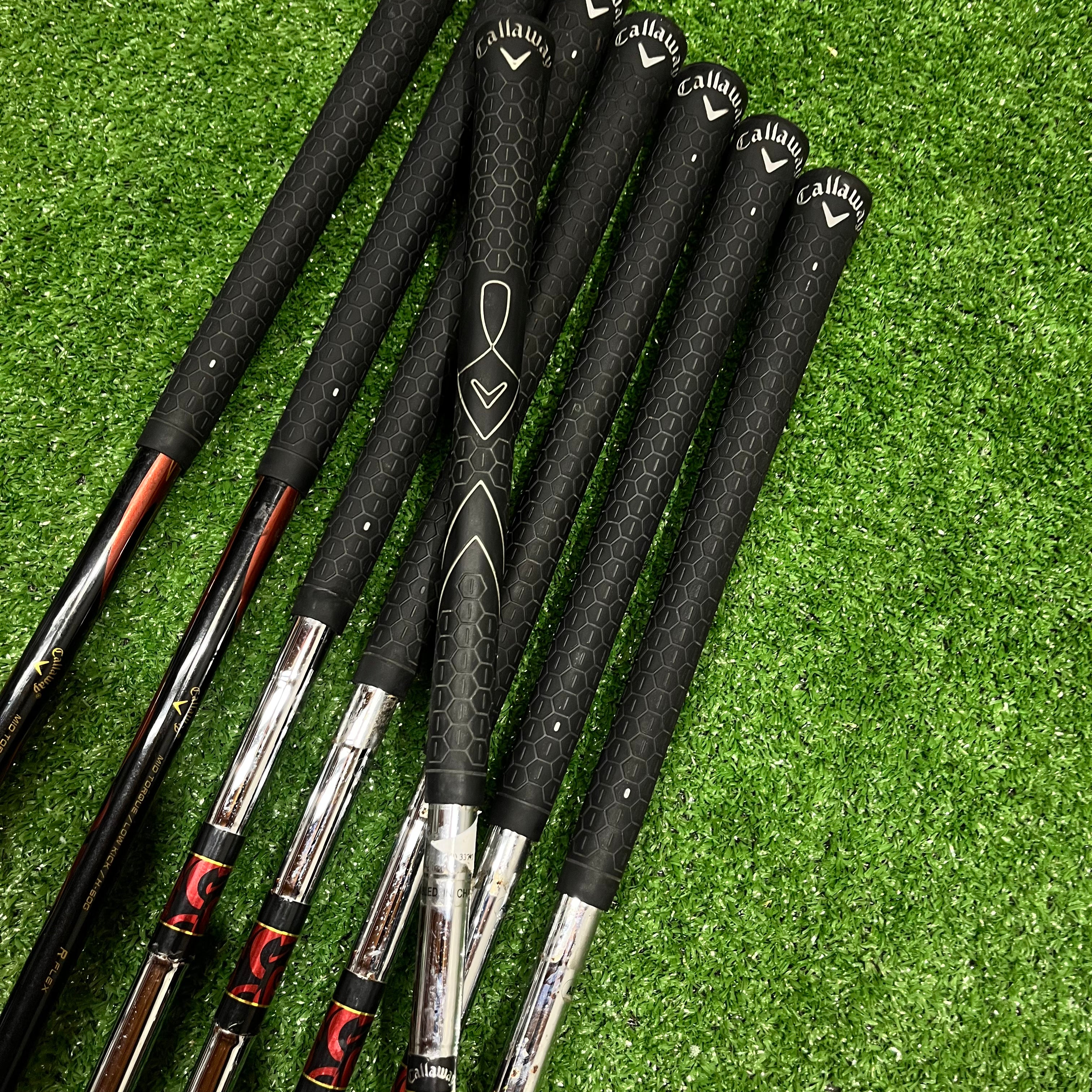 Callaway Diablo Edge Iron/Hybrid Set 3+4 Hybrid + 5-PW Steel Uniflex RH
