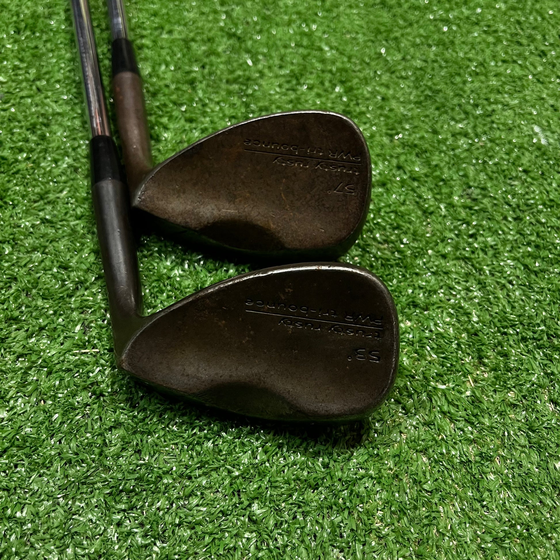 Cobra Trusty Rusty 53° and 57° Wedge Set Steel Stiff Flex RH