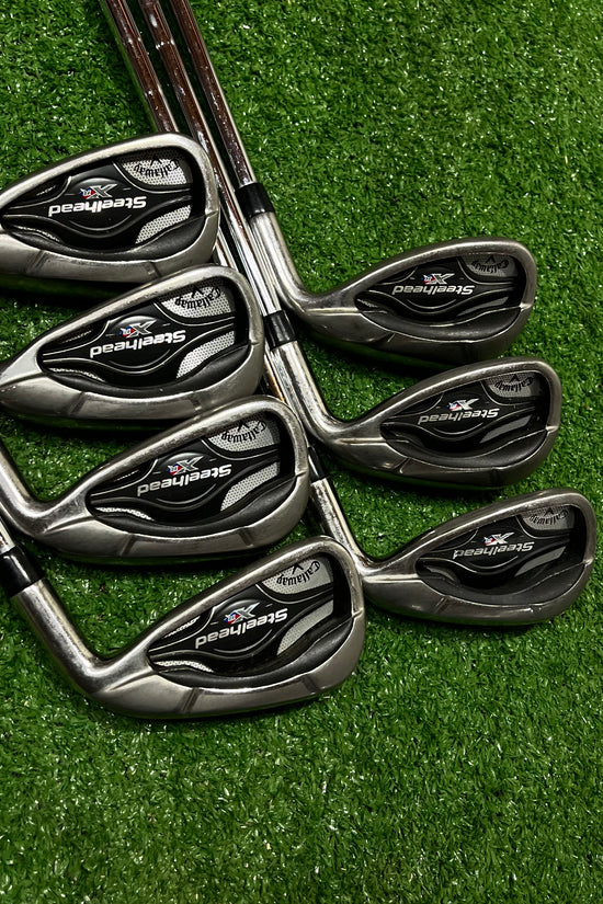Callaway XR Steelhead Iron Set 5-AW Steel Regular Flex RH