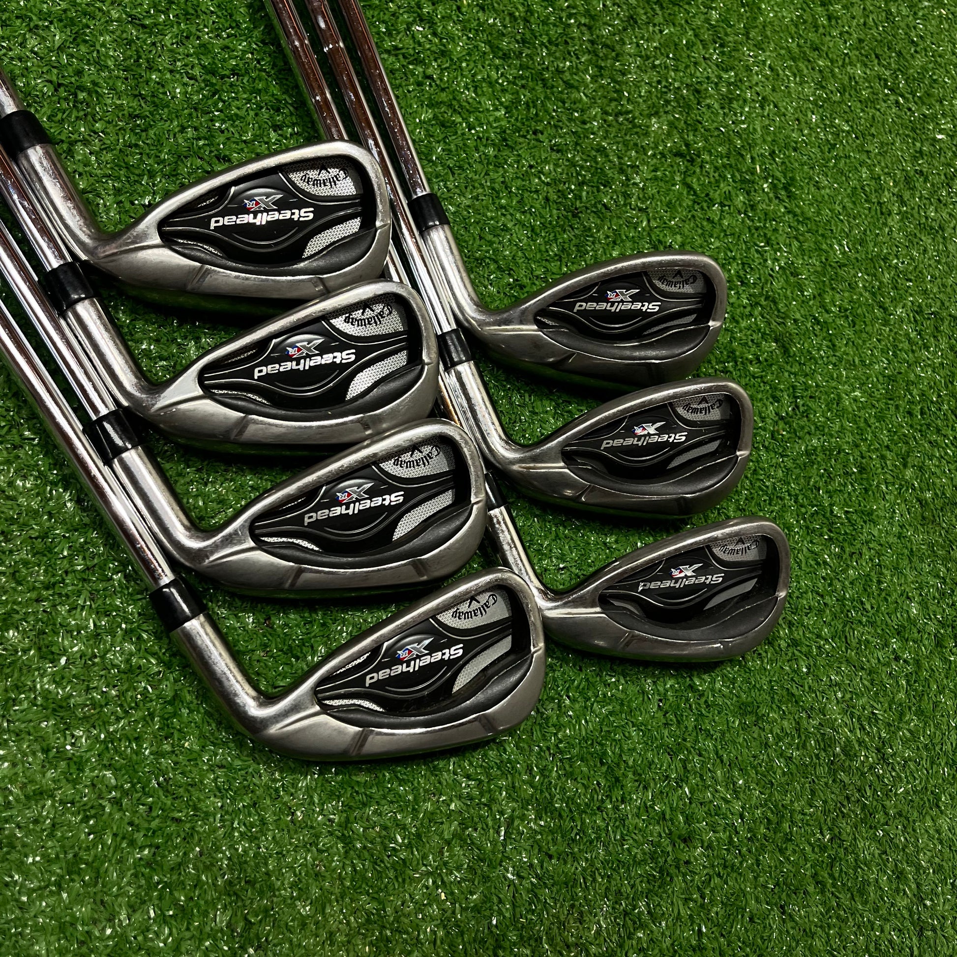 Callaway XR Steelhead Iron Set 5-AW Steel Regular Flex RH