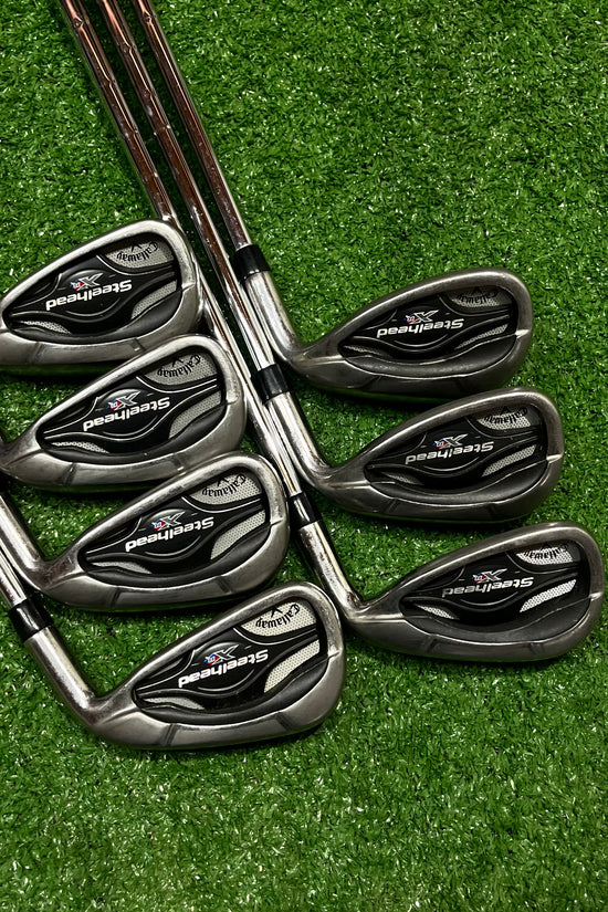 Callaway XR Steelhead Iron Set 5-AW Steel Regular Flex RH