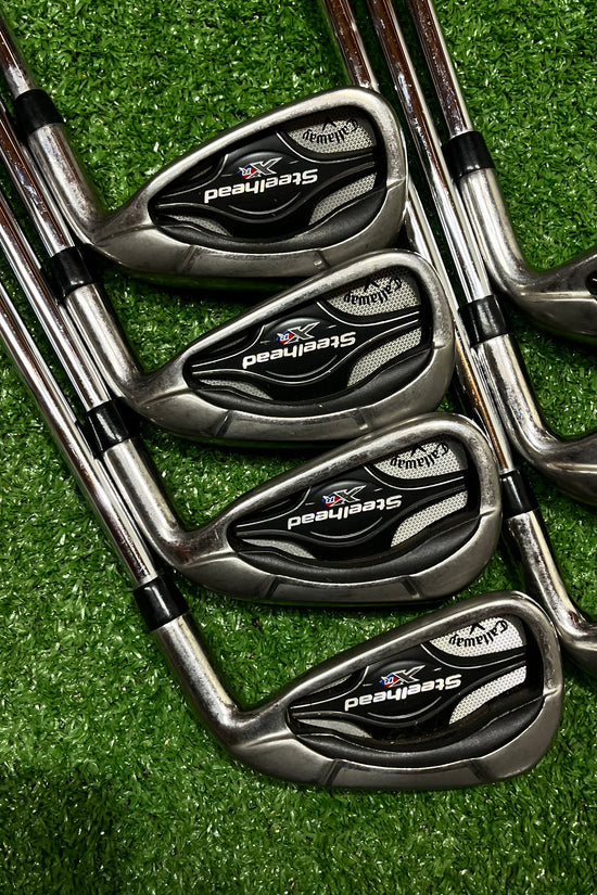 Callaway XR Steelhead Iron Set 5-AW Steel Regular Flex RH