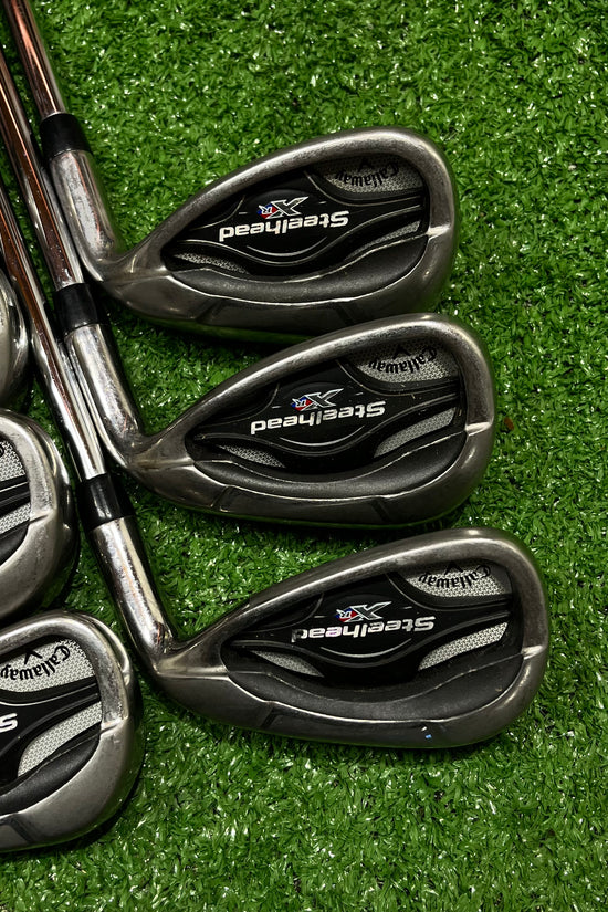 Callaway XR Steelhead Iron Set 5-AW Steel Regular Flex RH