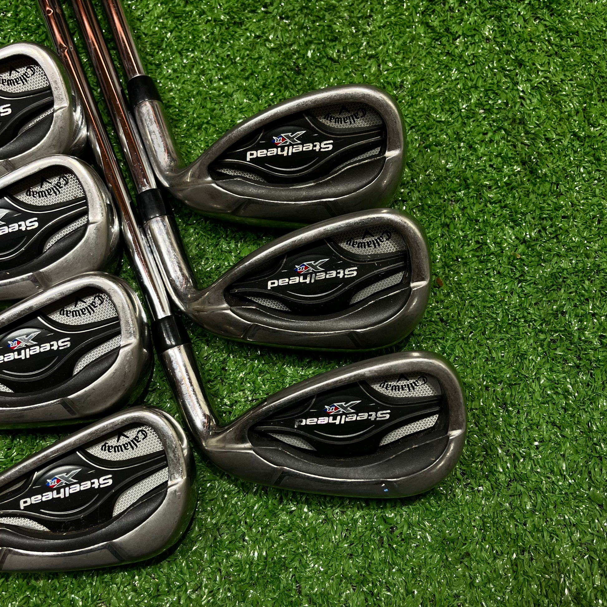 Callaway XR Steelhead Iron Set 5-AW Steel Regular Flex RH