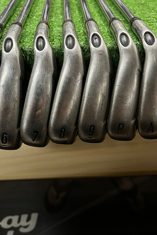 Callaway XR Steelhead Iron Set 5-AW Steel Regular Flex RH