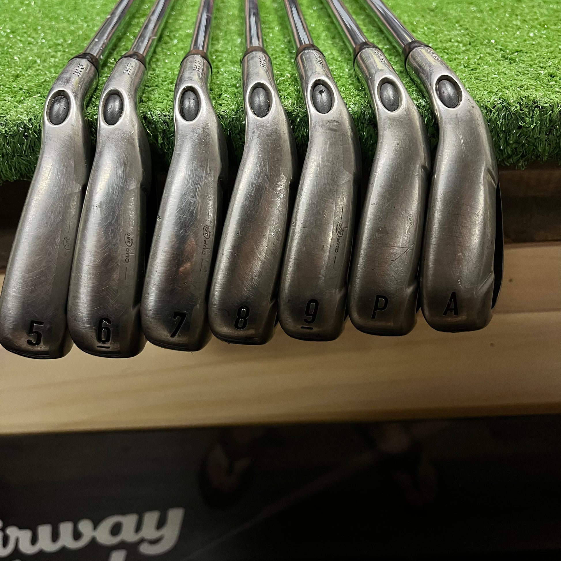Callaway XR Steelhead Iron Set 5-AW Steel Regular Flex RH