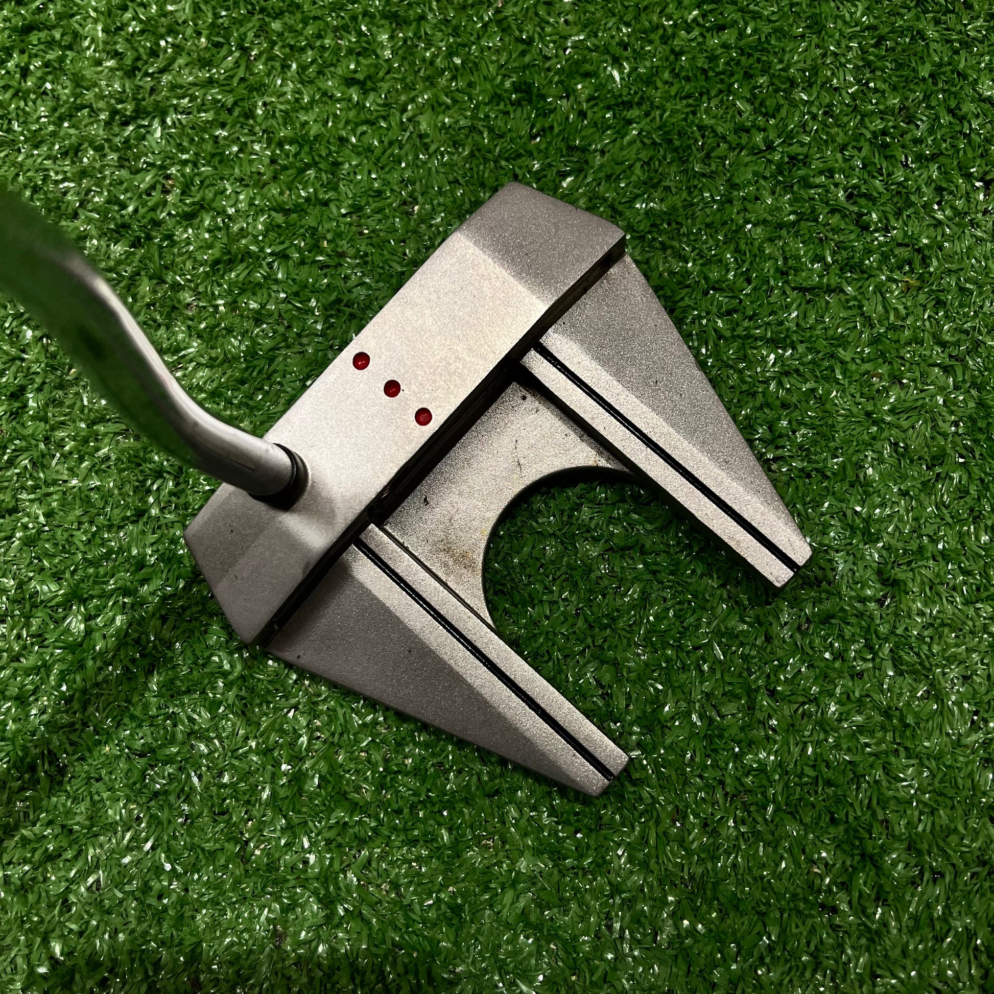 Odyssey White Hot XG #7L Broomstick Mallet Putter RH