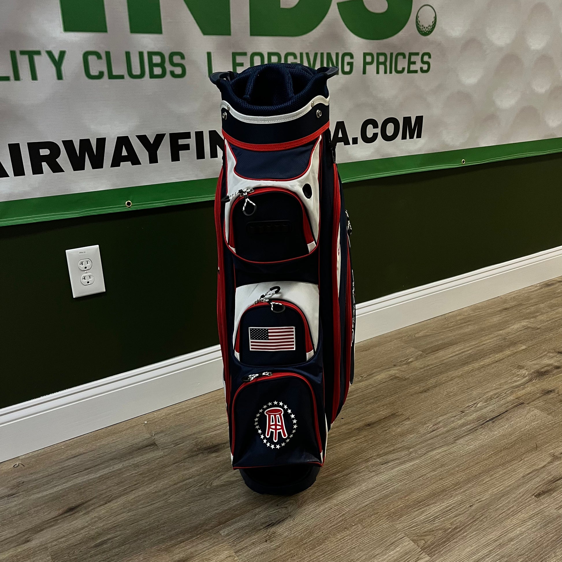 Barstool Golf "USA" 14 Way Cart Bag
