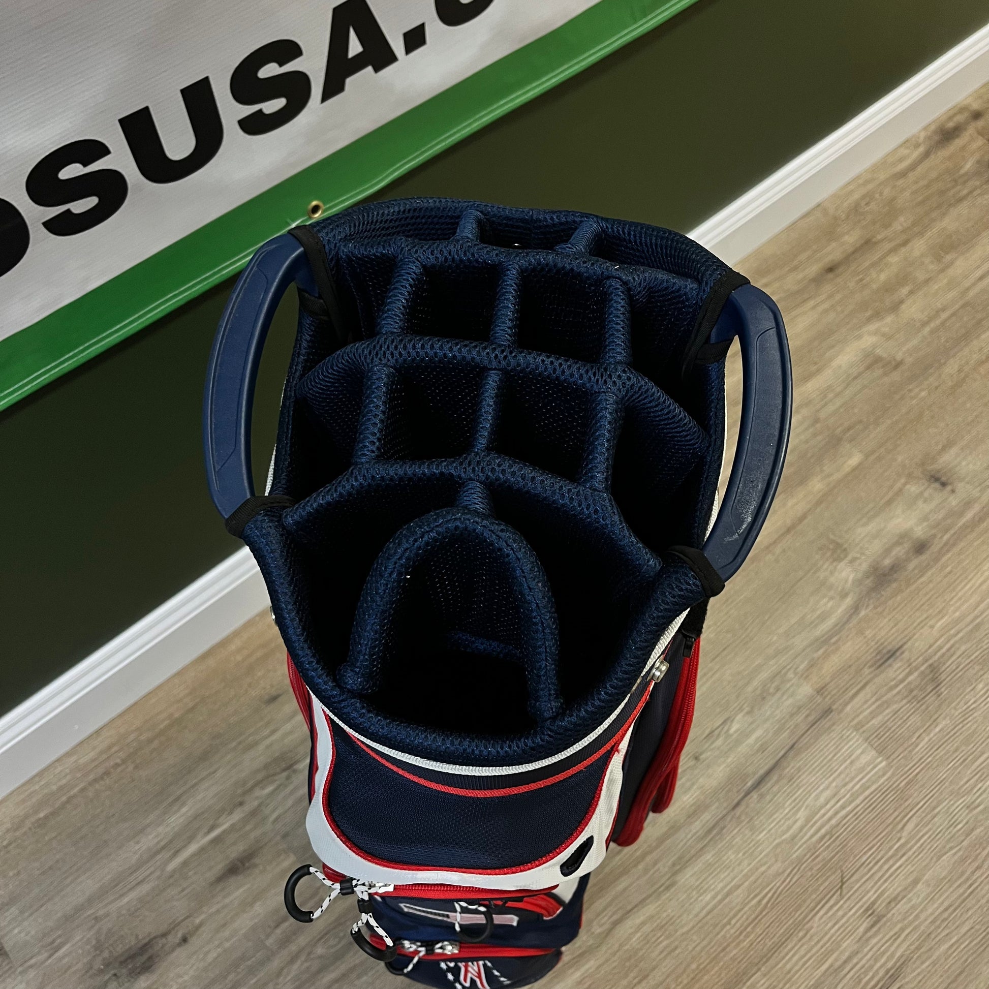 Barstool Golf "USA" 14 Way Cart Bag
