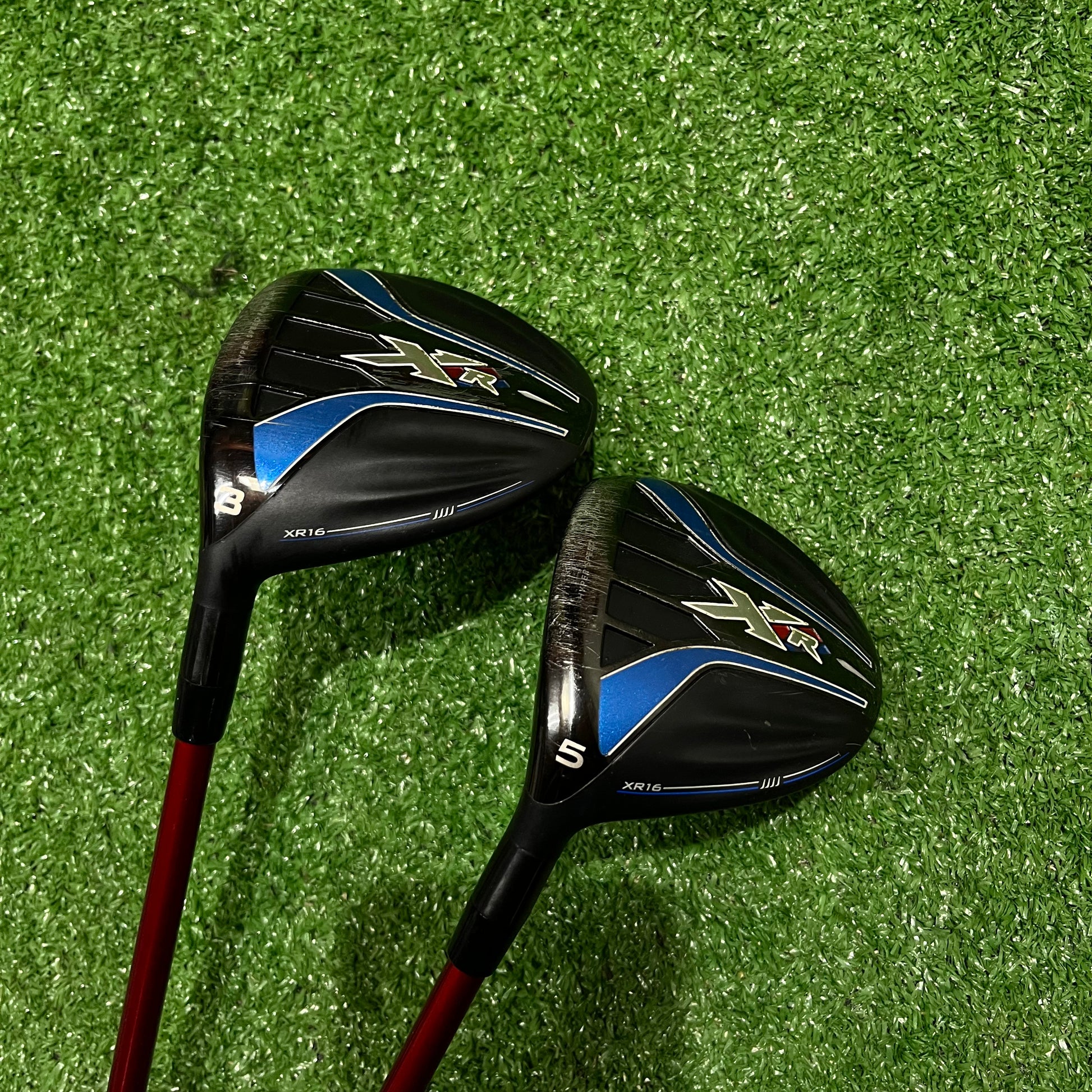 Callaway XR16 3+5 Wood Bundle Regular Graphite LH