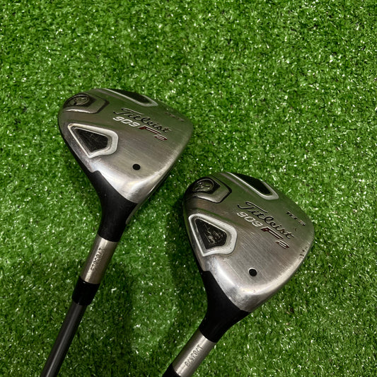 Titleist 909F2 3+5 Wood Bundle Stiff Graphite RH