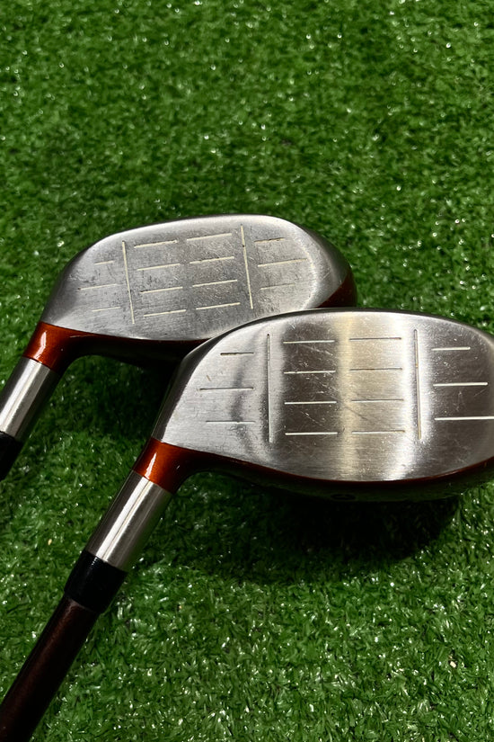 Taylormade Burner SuperSteel Driver and 5 Wood Set Graphite Reg+Stiff RH