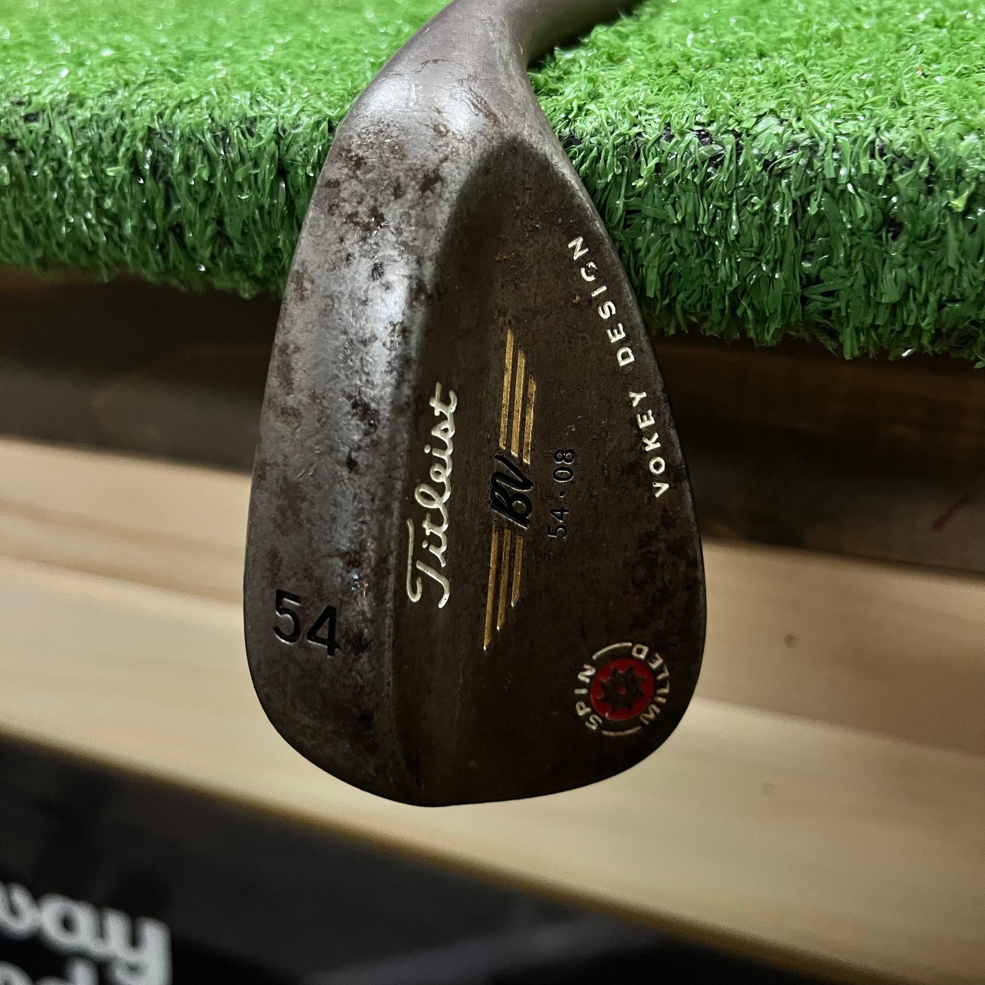 Titleist vokey Spin Milled 54° Wedge Steel Stiff Flex RH