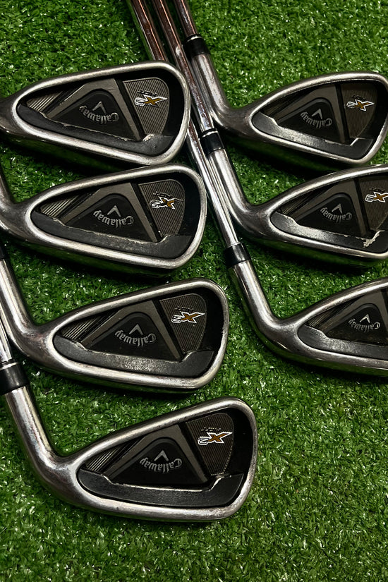 Callaway X2 hot iron set 4-PW Steel Stiff Flex RH