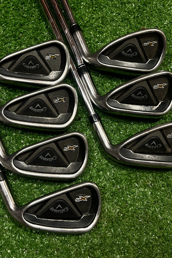 Callaway X2 hot iron set 4-PW Steel Stiff Flex RH