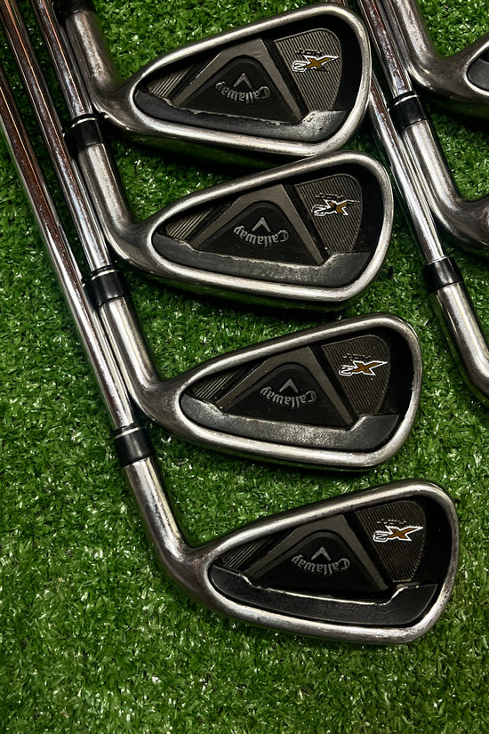 Callaway X2 hot iron set 4-PW Steel Stiff Flex RH